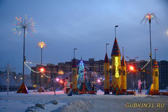 Улица Королёва перед рождеством