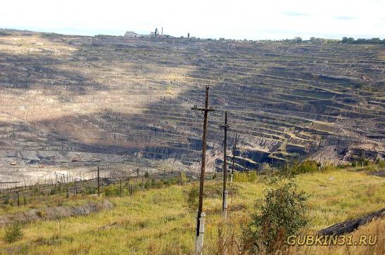 Угольный карьер в Челябинской области