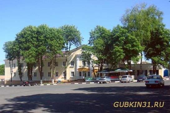 Здание гостиницы Руда в г. Губкин