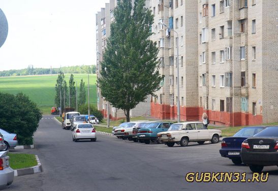 Улица Агошкова в Губкине Белгородской области