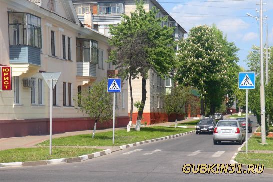 Улица Пролетарская в г. Губкин