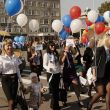 Работники банка ВТБ на празднике Дня города