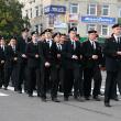 Праздничное шествие кадетов в Губкине
